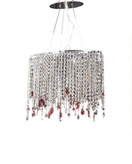 LDP 7051-4 CHR Подвесная люстра Lumina Deco Santosa LDP 7051-4 CHR