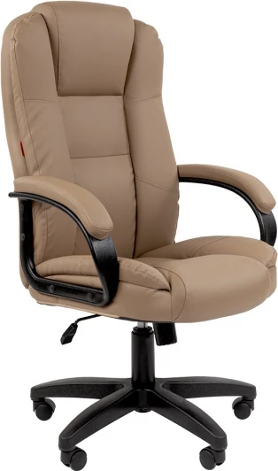 CHAIRMAN 600 LT Компьютерное кресло CHAIRMAN 600 LT (Пластик,Экокожа/Бежевый)