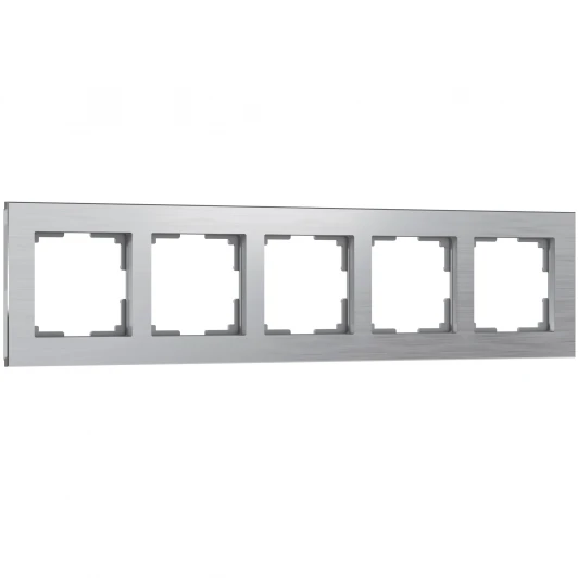 W0051706 Рамка на 5 постов (алюминий) W0051706 (a050961)