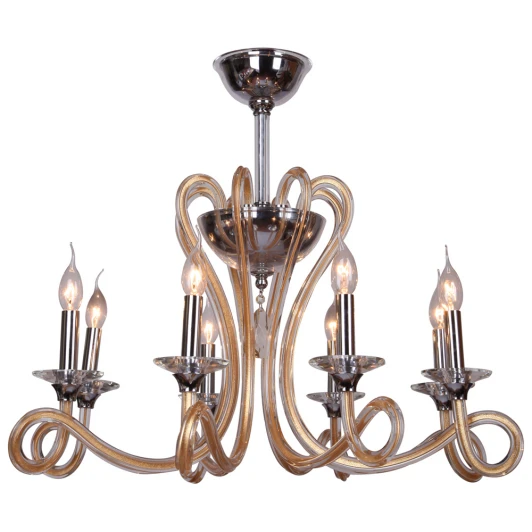 495/8-Dorato Потолочная люстра IDLamp 495 495/8-Dorato