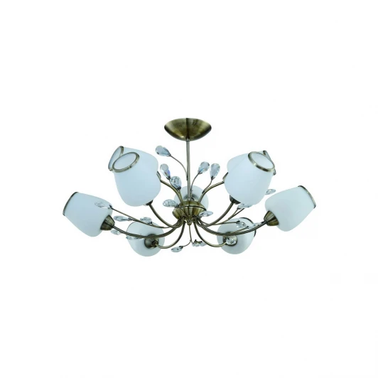 834/9PF-Oldbronze Потолочная люстра IDLamp Elda 834/9PF-Oldbronze