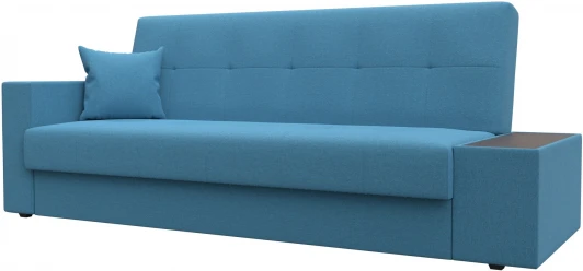 126014 Диван-книжка Лига-020 стол справа (Голубой/Рогожка) Лига Диванов арт.126014