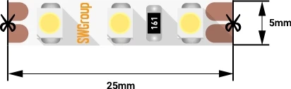 SWG3T120-12-9.6-CW Светодиодная лента SWG SWG3T120-12-9.6-CW