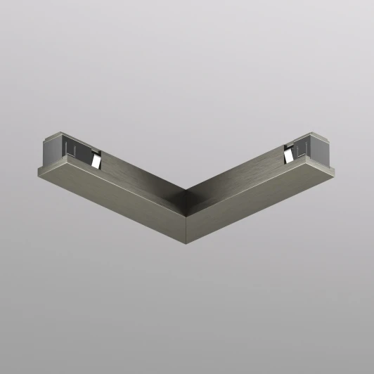 TR5723-DN Коннектор для трека Denkirs Shine Base TR5723-DN 90° потолок-потолок, темный никель (48V)