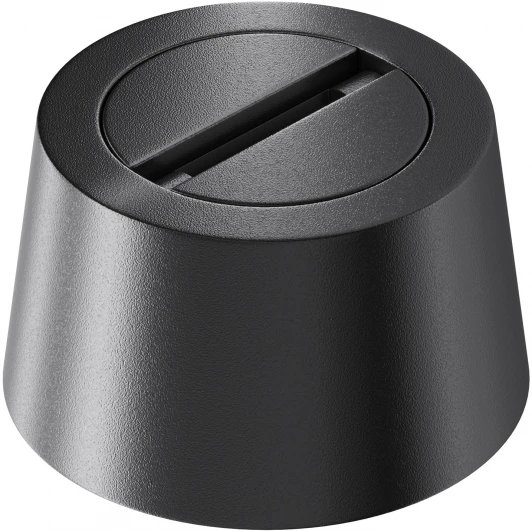 TRA130CRDuo-B Чаша накладная для двойного вывода ленты черная Maytoni Accessories for system Parity TRA130CRDuo-B