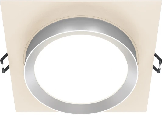 DL086-GX53-SQ-WS Встраиваемый светильник Hoop GX53 1x15Вт Maytoni Technical DL086-GX53-SQ-WS (220V, круглые)