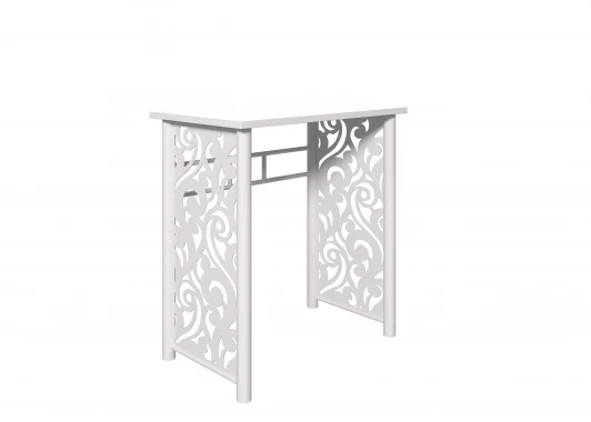 102283 Туалетный столик Пармин белый шагрень Форвард 102283