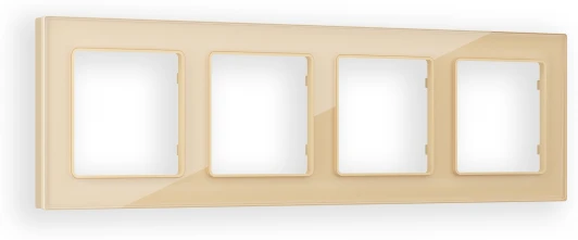 AF330604 Рамка Ambrella Volt ALFA Platos (Шампань Стекло органическое) 4-ая AF330604