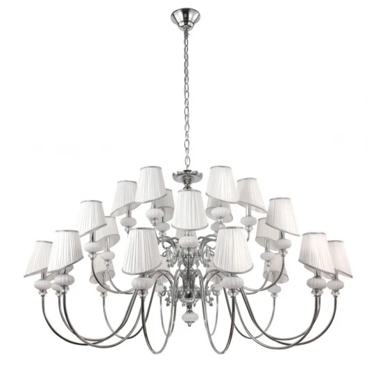 ALMA WHITE SP-PL12+6+6 Подвесная люстра Crystal Lux Alma WHITE SP-PL12+6+6
