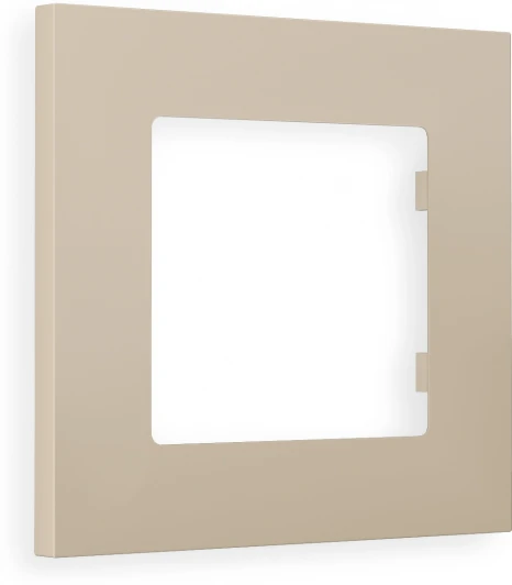 AF250361 Рамка Ambrella Volt ALFA Qubi (Серо-бежевый матовый) 1-ая AF250361