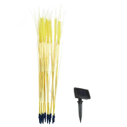 USL-S-817/PT800 CORN SET10 Садовый светильник на солнечной батарее «Колосья», в комплекте из 10 штук. 120 светодиодов, 1*АА Ni-Mh аккумулятор в/к. IP44 Uniel USL-S-817/PT800 CORN SET10