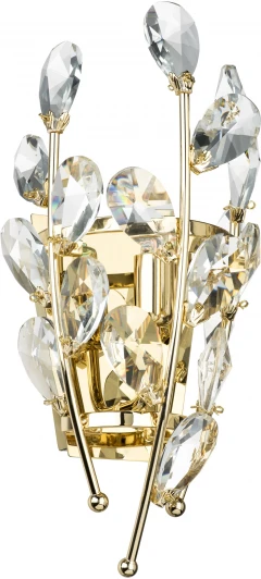 791612 Бра Lightstar Isabelle 791612 (220V, хрусталь Asfour, листья, ветки)