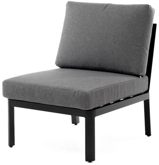 GFS4762-2 MC grey "Париж" модуль диванный алюминиевый центральный, цвет серый 4SIS арт.УТ-00006730