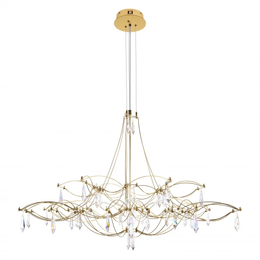 10590/1000 Gold Asfour Подвесная люстра светодиодная Loft It Mira 10590/1000 Gold Asfour