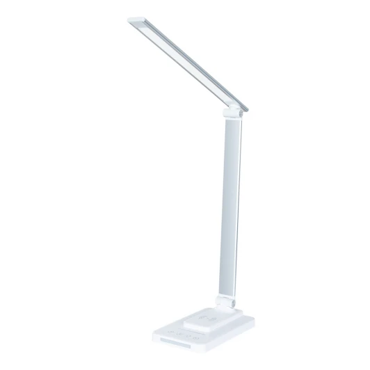 A5122LT-1WH Офисная настольная лампа с беспроводным ЗУ складываемая Arte Lamp William A5122LT-1WH (LED, сенсорный выключатель)