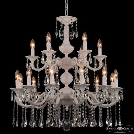 AL78101/12+6/250/2D A WG Подвесная люстра Bohemia AL7801 AL78101/12+6/250/2D A WG