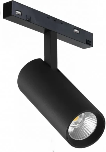 4822-006-D55-18W-38DG-4000K-BK Трековый магнитный светильник 48V iLedex Vision48/22 4822-006-D55-18W-38DG-4000K-BK (круглые)