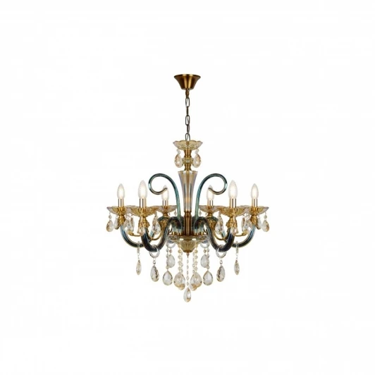 61081-6 BR Подвесная люстра iLamp Asia 61081-6 BR