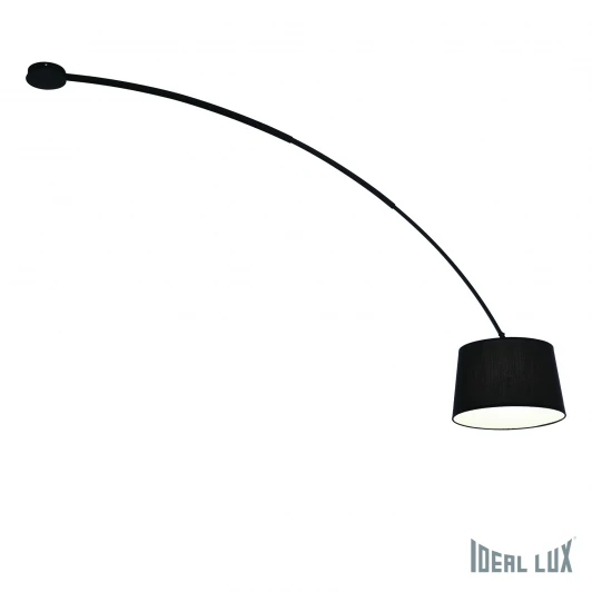 DORSALE PL1 NERO Подвесной светильник Ideal Lux Dorsale PL1 NERO