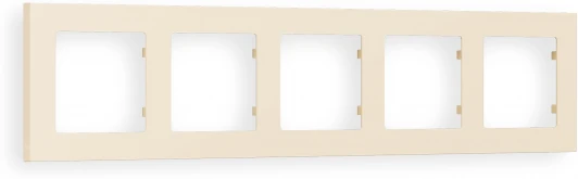 AF220335 Рамка Ambrella Volt ALFA Techno (Бежевый матовый) 5-ая AF220335