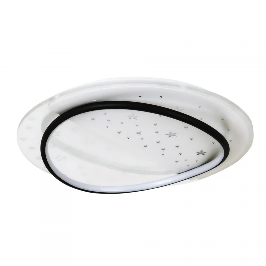 L1036-480 BK Потолочный светильник светодиодный с пультом с регулировкой цветовой температуры LED4U LED4U L1036-480 BK