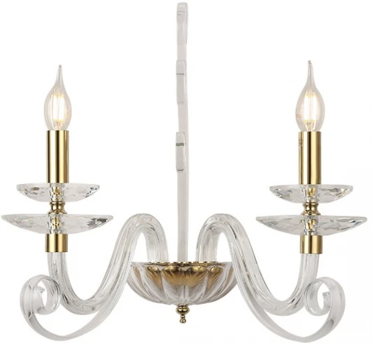 8572/A gold polished Бра Newport 8570 8572/A gold polished (220V, подсвечник, свеча)