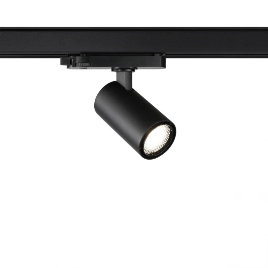 359566 Трековый светильник трехфазный светодиодный Novotech Helix 359566 черный IP20 LED 3000К 15W 220V (круглые)