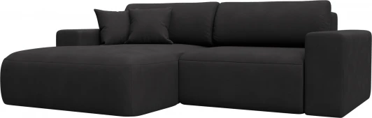 127740L Диван угловой Лига-036 НПБ Классик левый угол Лига Диванов (Замша) арт.127740L