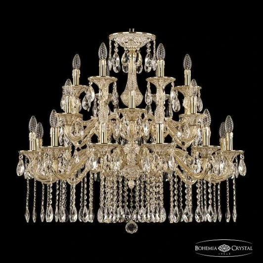 71102/12+6+6/300/2d A GW Подвесная люстра Bohemia 7110 71102/12+6+6/300/2d A GW