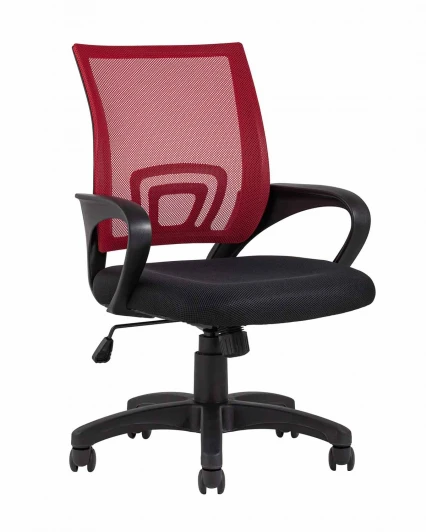 УТ000002366 Кресло офисное TopChairs Simple красное