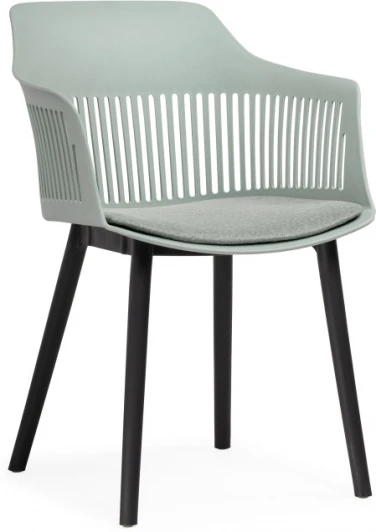 15714 Пластиковый стул Woodville Crocs light green / black