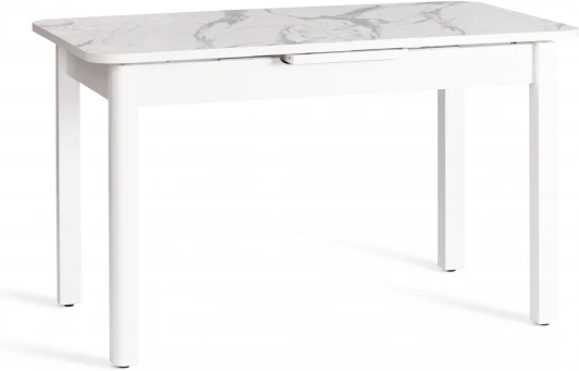 20606 Кухонный стол Tetchair ALIGERY (ЛДСП,HPL,Массив березы/Белый)