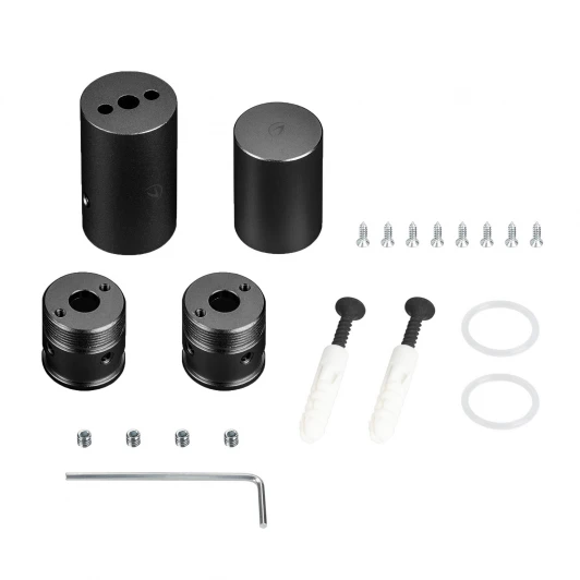 048591 Крепление MonLIGHT-VT-CEILING-D18 Black (Arlight, Металл) 048591