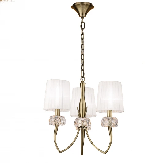 4733 Подвесная люстра Mantra Loewe 4733 (220V, на цепи)