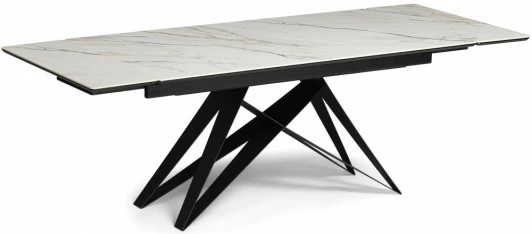 612182 Кухонный стол Notta Блэкбери (Металл,Керамика/Черный) арт.612182