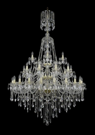 1415/20+10+5/400/XL-180/3d G Подвесная люстра Bohemia 1415 1415/20+10+5/400/XL-180/3d/G