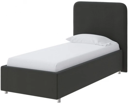1915581 PROxSON Кровать Олаф (Ткань: Велюр Forest 520 Темно-серый) 90x200