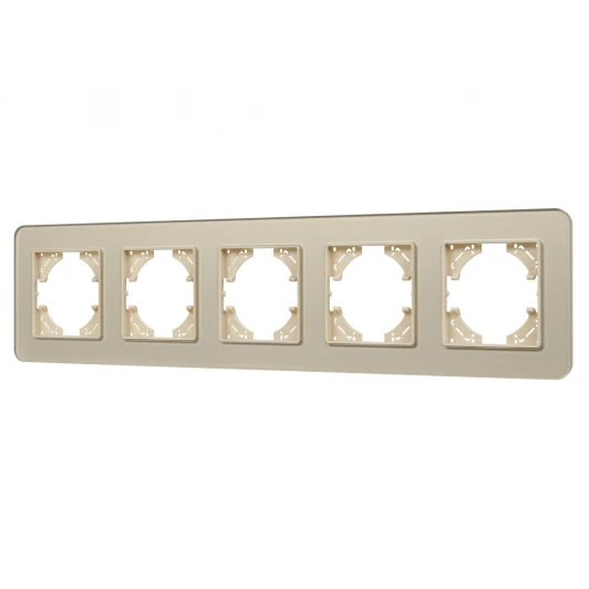 049723 Рамка стеклянная FRM-OMALI-SFGS-5-GD (Arlight) 049723