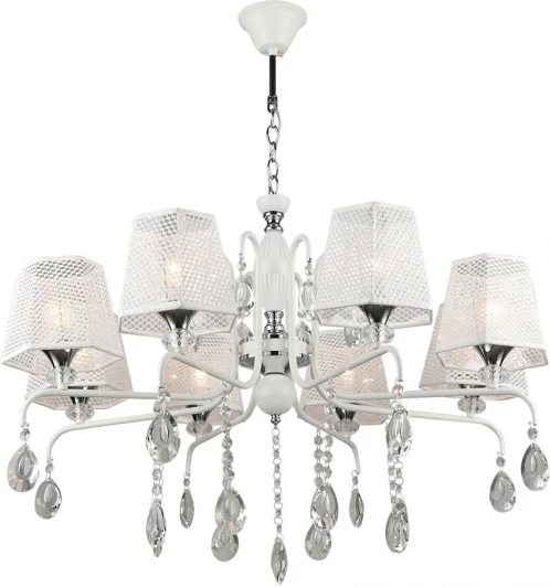 WD3612/8H-WT-CR-WT Подвесная люстра Wedo Light Darlona WD3612/8H-WT-CR-WT