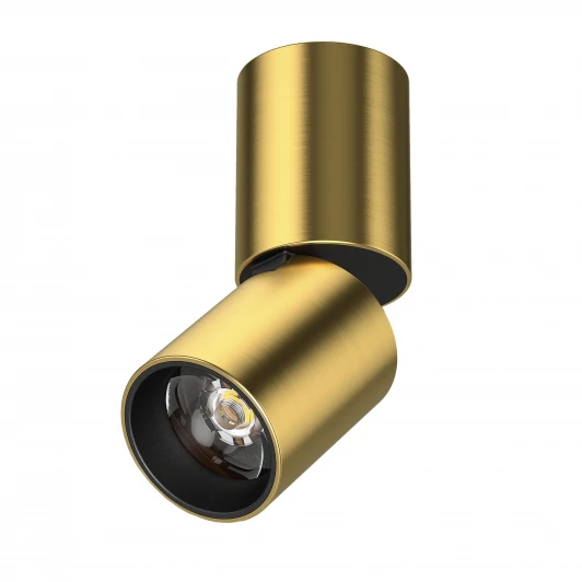 227003 Настенно-потолочный спот светодиодный Lightstar Volta CCT 227003 5W 38G 3000/4000/6000K золото