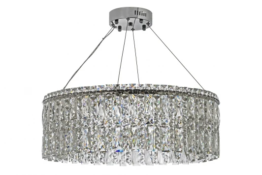 Ovindoli L 1.5.60.102 N Подвесная люстра хрустальная Arti Lampadari Ovindoli Gold Ovindoli L 1.5.60.102 N (LED, 220V, на тросе)