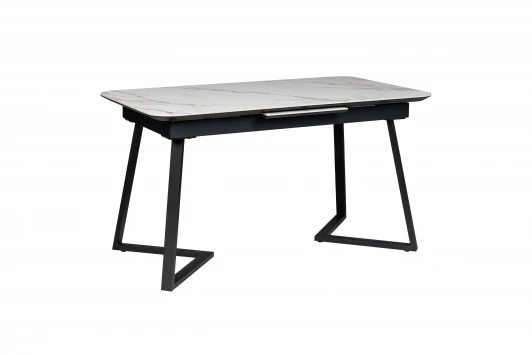 4103202h Стол Роналдо раздвиж. 120-150 Керамогранит Светлый Мрамор