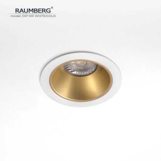 DipMRWh/Gd Встраиваемый светильник Raumberg DIP MR White/Gold