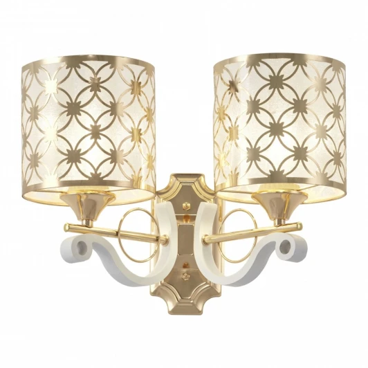 303097/2W Wh/Gd Бра Arte Milano Florentia-3097 303097/2W Wh/Gd (220V)