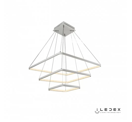 8153-700+500+300-D-T WH Подвесной светильник iLedex Venus 8153-700+500+300-D-T WH (220V, пульт управления, на тросе)