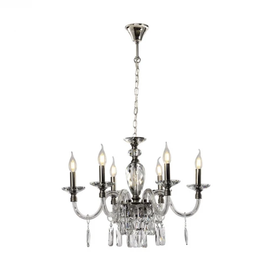 LH2042/6H-NK-CL Подвесная люстра Lumien Hall Bagheria LH2042/6H-NK-CL