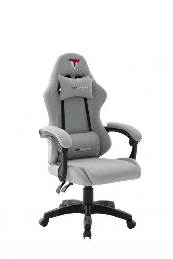 УТ000039469 Кресло спортивное TopChairs Druid серый ткань арт.УТ000039469