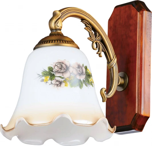 857-01-01 красное дерево+бронза Бра N-Light 857 857-01-01 красное дерево+бронза