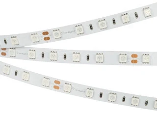 015974(2) Светодиодная лента RT-B60-10mm 24V Orange (14.4 W/m, IP20, 5060, 5m) (Arlight, 14.4 Вт/м, IP20) 015974(2)