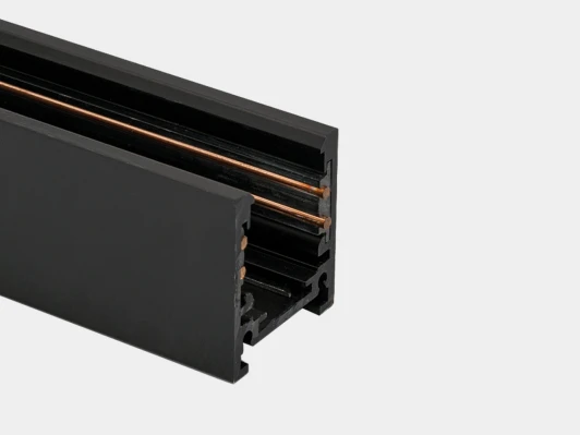 SY-LINK-20S1S-2.5-BL Шинопровод магнитный накладной низкопрофильный, черный, 2,5м 48V Lumker SY-LINK SY-LINK-20S1S-2.5-BL